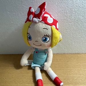 Netflix Ada Twist Doll Scientist Rosie Revere Plush Toy Just Play 2021 13"